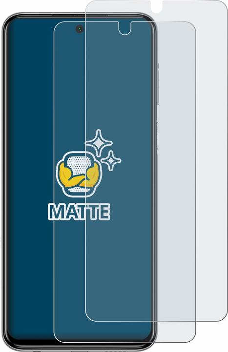 Produktbild BROTECT Entspiegelungs-Schutzfolie Displayschutz Matt (2 Stück, Xiaomi Redmi Note 9 Pro)