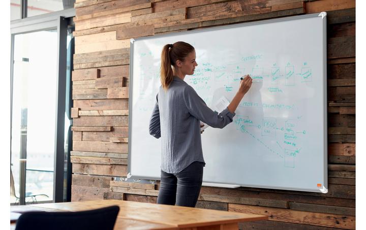 Produktbild Nobo Whiteboard Premium Plus 100 cm x 200 cm, Weiss (200 x 100 cm)