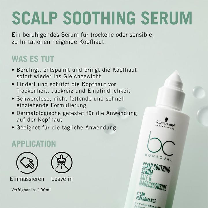 Produktbild Schwarzkopf BC Scalp Care - Soothing Serum (100 ml)