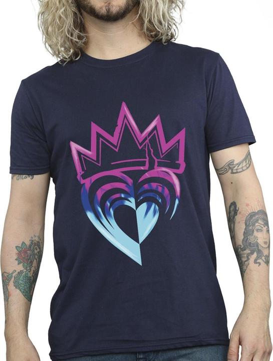 Image du produit Disney - T-shirt DESCENDANTS PINK CROWN - Homme (S)