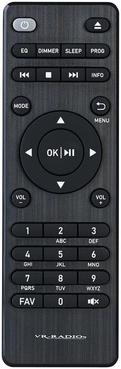 Actual product image VR-Radio Digital radio (DAB+, FM, Web radio, Bluetooth, Wi-Fi)