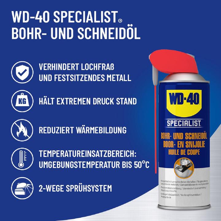 Produktbild WD-40 Specialist Bohr- und Schneideöl (400 ml)