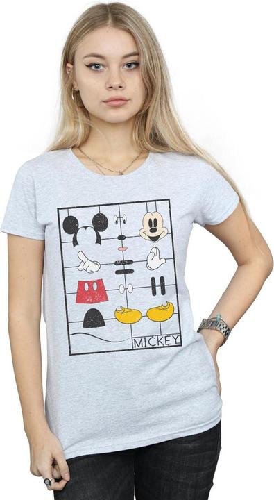Immagine prodotto Disney Mickey Mouse Construction Kit Maglietta Donna (XL)