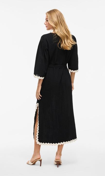 Produktbild Vila VIMANDA V-Ausschnitt Midikleid (38)