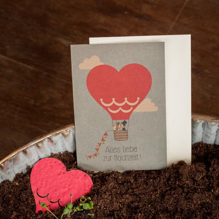 Actual product image Die Stadtgärtner Wedding balloon (1 pcs.)