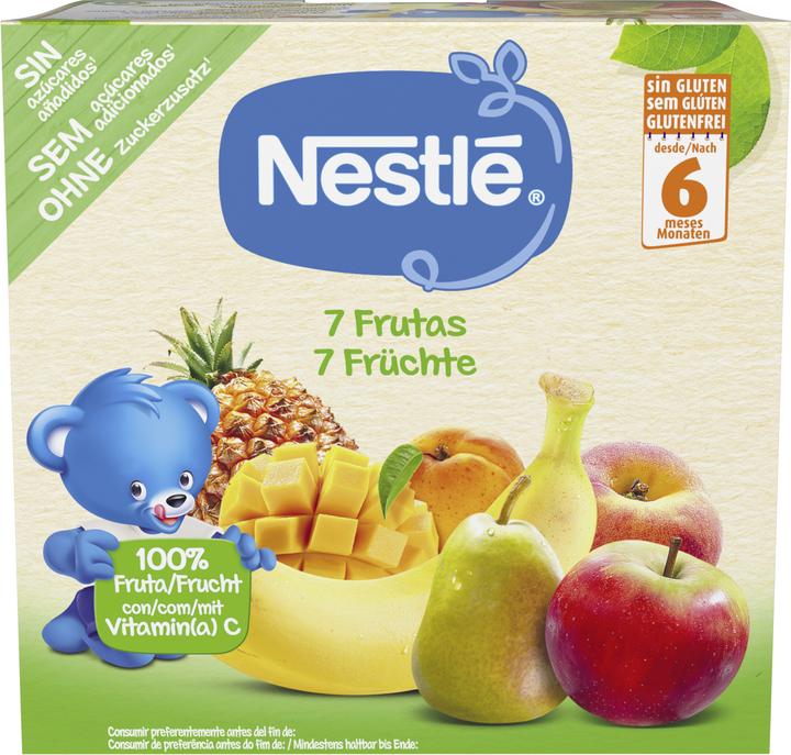 Image du produit Nestlé 7 fruits Compote, après 6 mois (400 g)