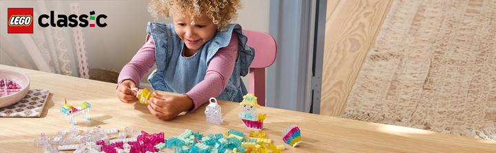 Produktbild LEGO Zauberbox mit durchsichtigen Steinen (11040, LEGO Classic)