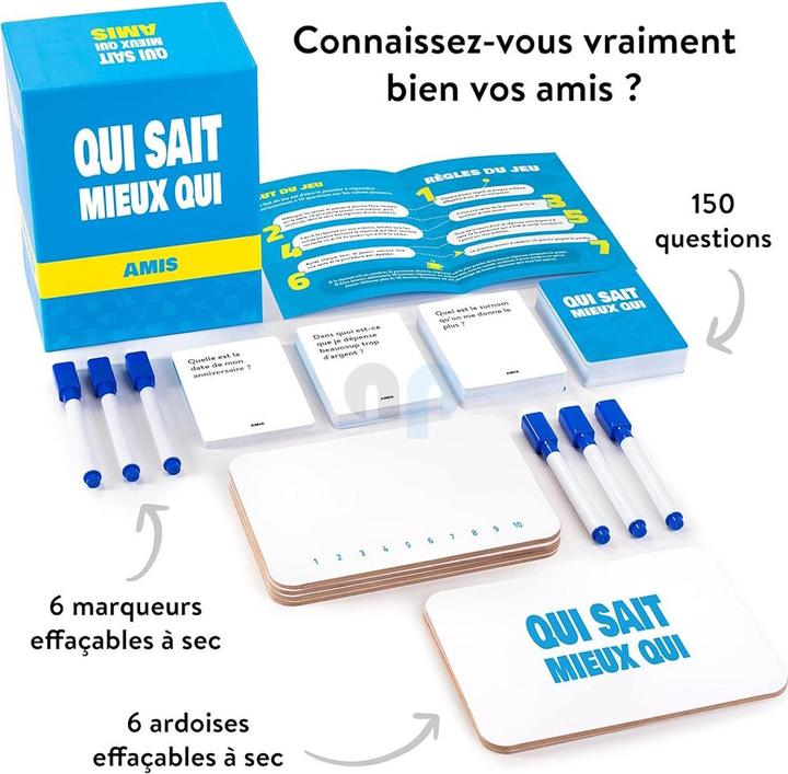 Image du produit The World Game Qui sait mieux qui - Amis (Français)