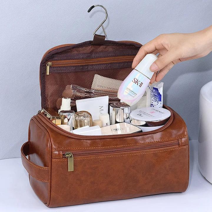 Produktbild Only-Bags.Store Tragbare Aufbewahrungstasche Toilettenartikel Organizer Reisekosmetiktasche Hängende wasserdichte