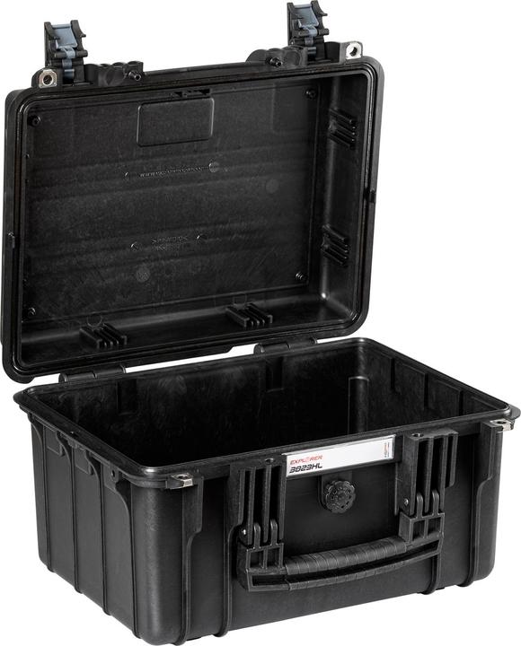 Actual product image Explorer Cases Outdoor case 3823HL.B E black empty (W x H x D) 38 x 27 x 23 (Camera hip bag, 23 l)