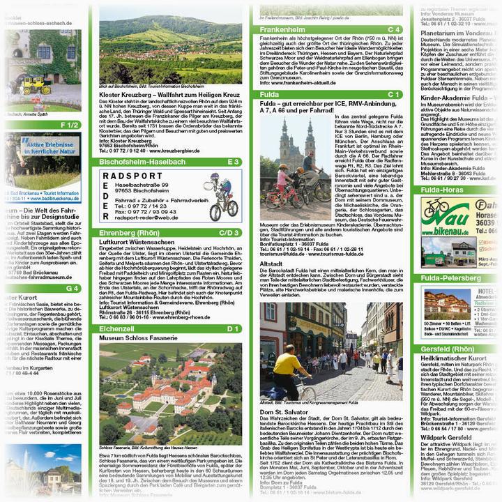Produktbild PublicPress Radkarte Rhön.273