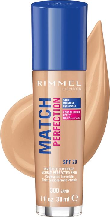 Actual product image Rimmel London Match Perfection SPF20 (300 Sand)