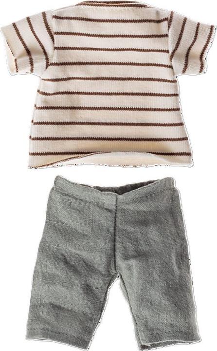 Maileg Gestreifte Bluse und Shorts