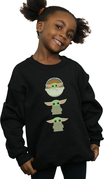 Produktbild Star Wars The Mandalorian The Child Posing Sweatshirt Mädchen (140, 146)