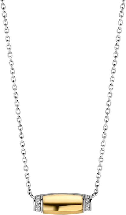 Image du produit Ti Sento Milano Collier poutre avec zirconium doré 3943ZY/42 (Argent sterling 925, 48 cm)