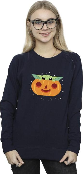 Image du produit Star Wars - Sweat THE MANDALORIAN GROGU PUMPKIN - Femme (XL)