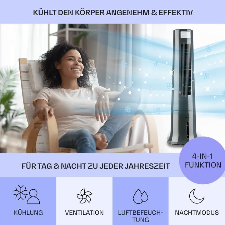 Produktbild Klarstein Klimaanlage Silbergrau