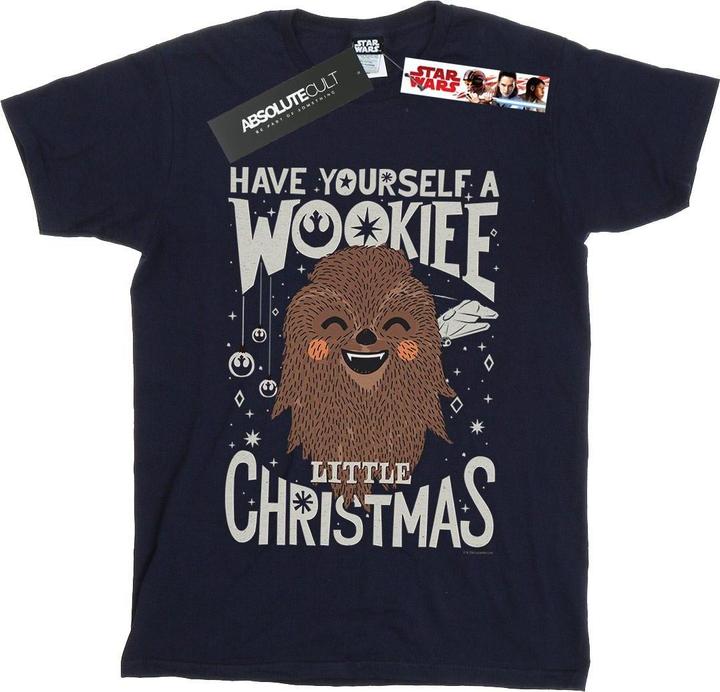 Star Wars Wookiee Little Christmas TShirt Jungen