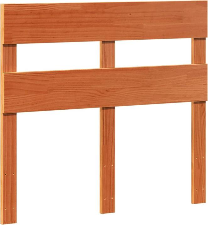 Immagine prodotto VidaXL Letto in legno massiccio Letto in legno Letto in pallet con testiera 120x190cm in pino (120 x 190 cm)