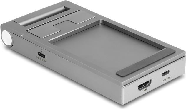 Image du produit Delock Station d'accueil pour tablettes et ordinateurs portables 4K avec (USB-C, 1 Ports)