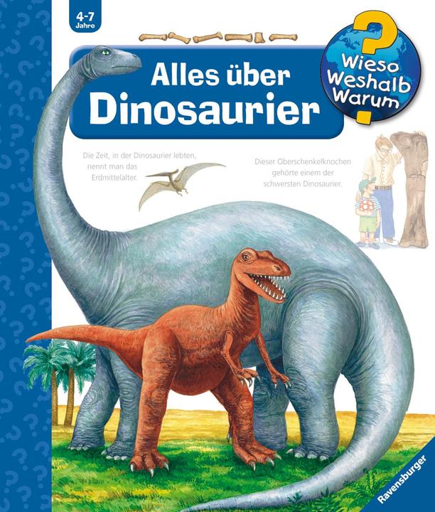 Immagine prodotto Ravensburger Alles über Dinosaurier (Tedesco, Patricia Uomo, Hans Schellenberger, 2014)