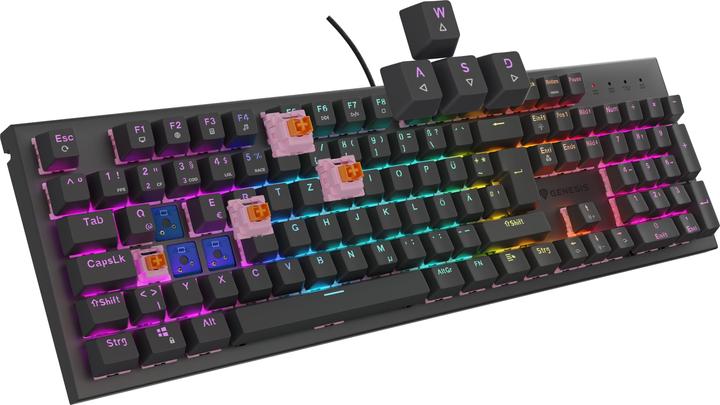 Image du produit Genesis Clavier de jeu THOR 303 silent filaire FR (DE, Filaire)