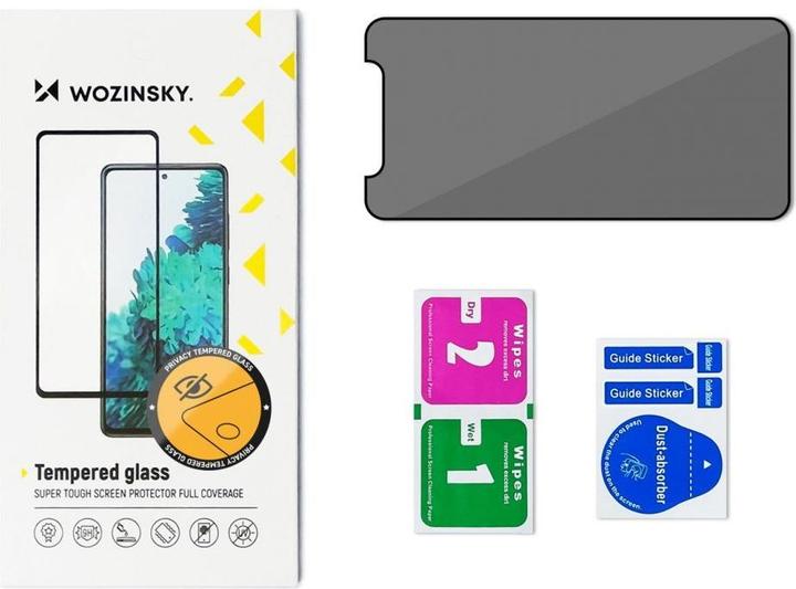 Wozinsky Privacy Glass Tempered Glass for Samsung Galaxy A53 5G with Anti Spy Privacy Filter (1 Piece, Samsung Galaxy A53 5G)