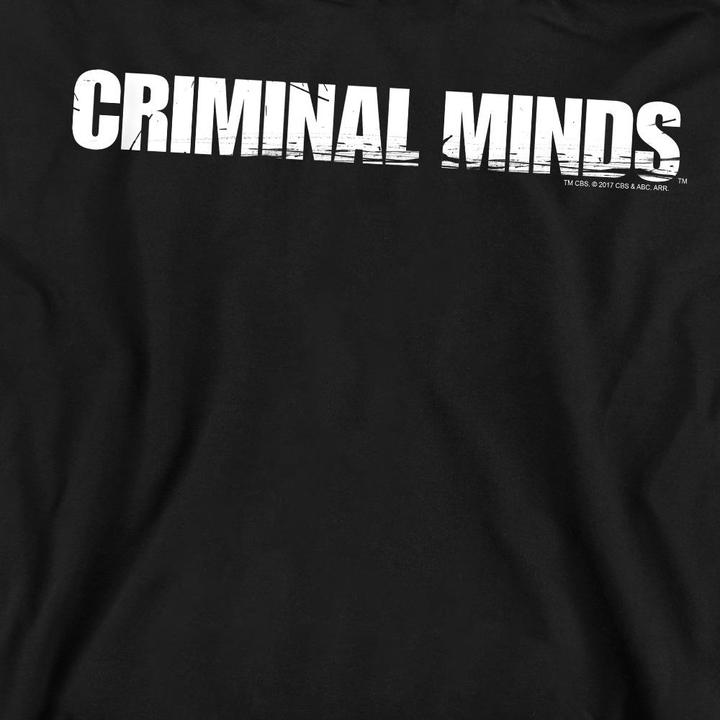 Immagine prodotto Criminal Minds Felpa Logo Adulto Unisex (S)