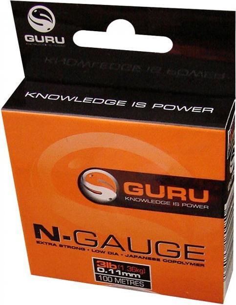 Produktbild Guru Perfumes nylonlinie für vorfächer n-gauge (0,11mm – 100m) (5.44 kg)