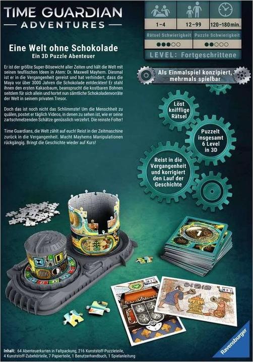 Actual product image Ravensburger Time Guardians - Episode 2 (216 pieces)