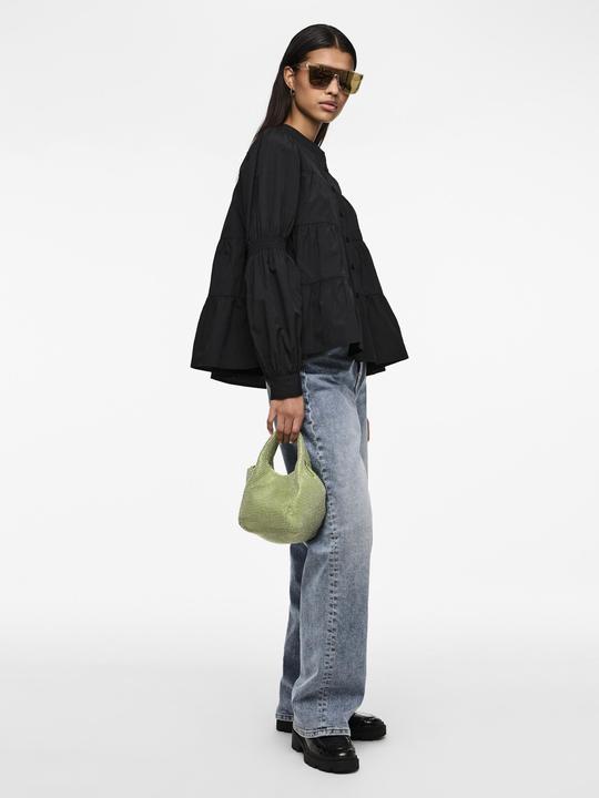 Actual product image Pieces PCSILLA top with long sleeves (S)