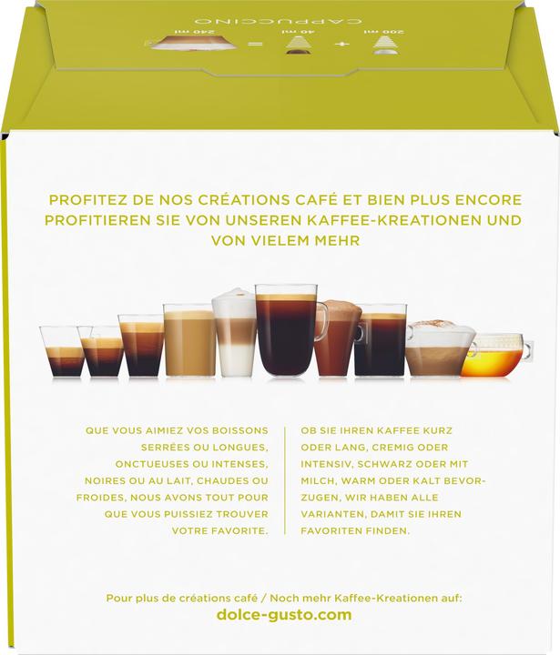 Image du produit Nescafé Dolce Gusto Cappuccino (8 x Port.)