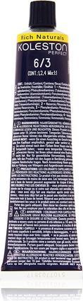 Actual product image Wella Koleston Perfect Me+ Rich Naturals (6/3 dark blond gold)