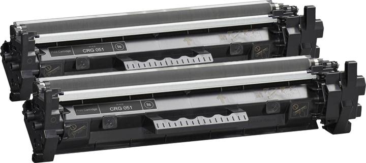 Image du produit Tonerfabrik Toner CRG 051 DuoPack 2 pièces à 1'600 pages, noir (CF)