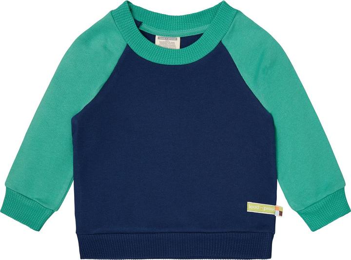 loud + proud Sweatshirt mit Raglanärmeln (80)