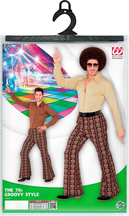 Actual product image Widmann Old school 70s men's trousers (XXL)
