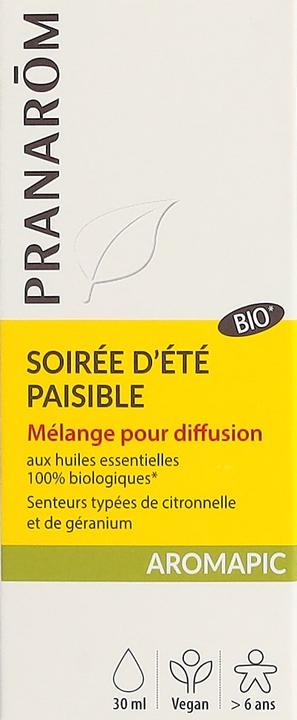 Immagine prodotto Pranarom AROMAPIC - Duftöl-Mischung "Friedlicher Sommerabend" Bio (Latte corpo, 30 ml)