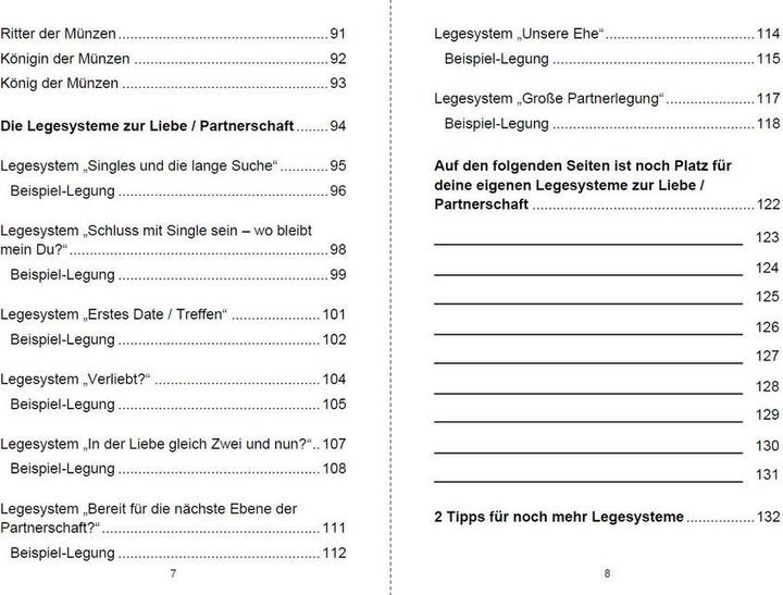 Actual product image Tarot Liebe (German, Angelina Schulze, 2020)