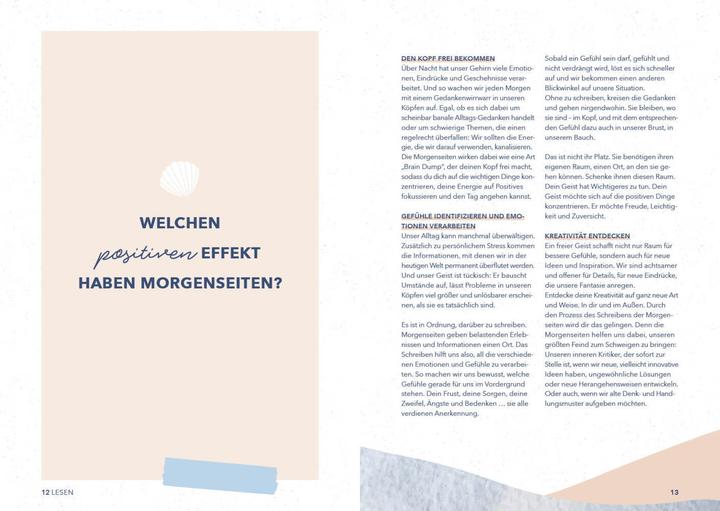 Image du produit Meine Morgenseiten – Das gestaltete Tagebuch zum Eintragen (Allemand, Johanna Kramer, 2021)