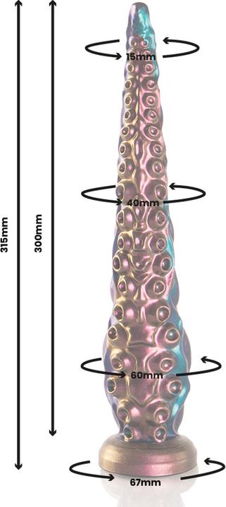 Image du produit Epic Charybdis Godemiché Fin à Tentacules, Grande Taille