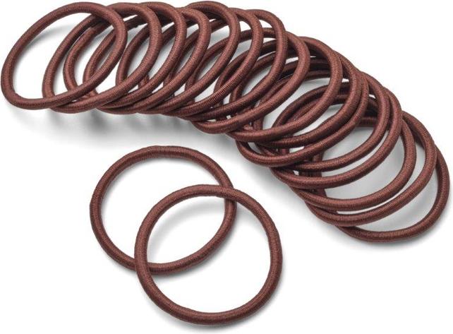 Image du produit Trisa Élastiques épais 45mm marron 24 pcs. (Élastiques à cheveux)