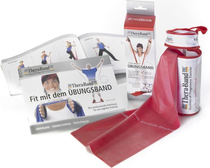 Image du produit TheraBand 2.5m en sachet Set de 2 (léger) (2.50 m, Moyen)