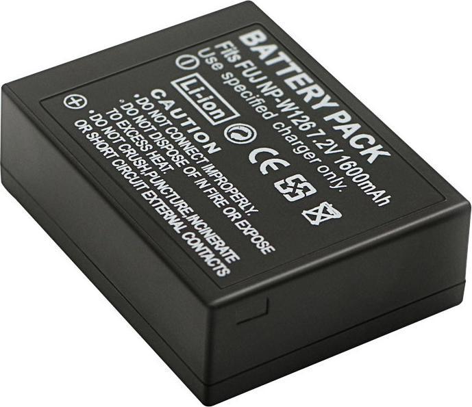 Actual product image Acconic Battery for Fuji NP-W126S (Rechargeable battery)