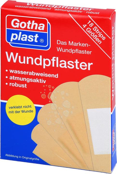 Produktbild Gothaplast WUNDPFLAST 4 GR, 18 St (18 x)