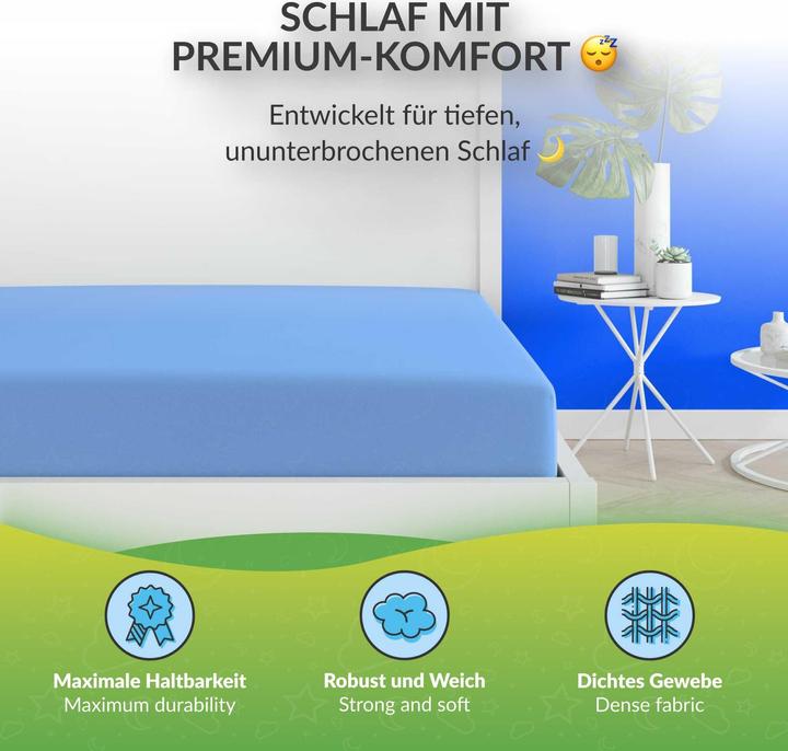 Actual product image Etérea Microfibre Jersey Fitted Sheet (60 x 120 cm, 70 x 140 cm)