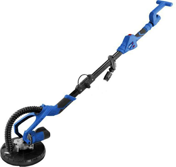 Produktbild Dedra 750W Teleskop-Giraffe 225mm mit LED + Kofferrohr 4m (Trockenschleifer, 750 W)
