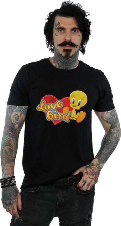 Image du produit Looney Tunes - T-shirt TWEETY PIE VALENTINE'S DAY LOVE BIRD - Homme (S)