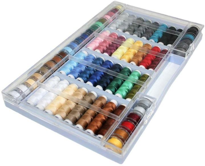 ZKH Kit d'assortiment de fils à coudre (50 m)