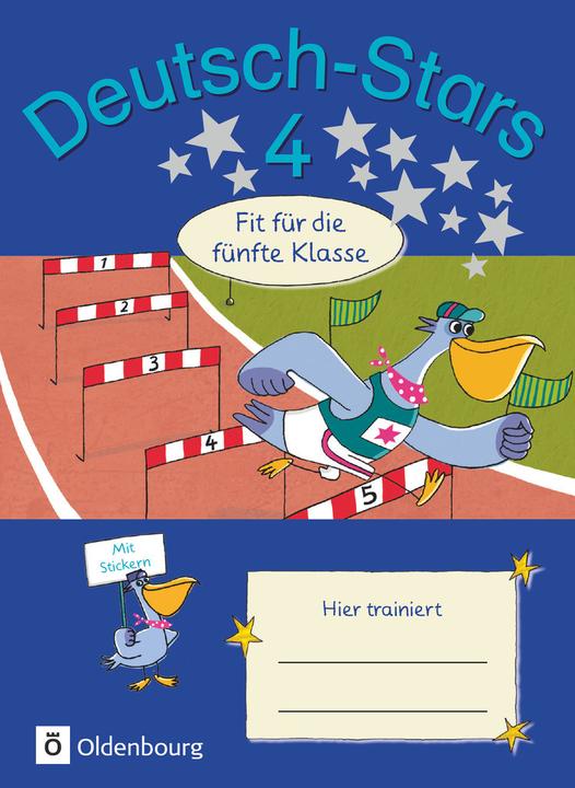 Image du produit Deutsch-Stars 4. Schuljahr. Allgemeine Ausgabe. Fit für die 5. Klasse. Übungsheft. Mit Lösu (Allemand, Côte d'Ursula, 2019)