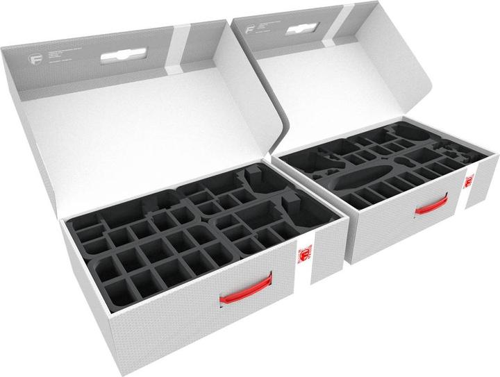 Produktbild Feldherr TRA07 - Transporter mit 2 XL Lagerboxen für Star Wars X-Wing Imperium und Rebellen (Schaumstoff)